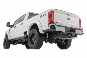 Ford F-250 Super Duty Fender Flares - Rough Country - Pocket - Oxford White - '23-'26